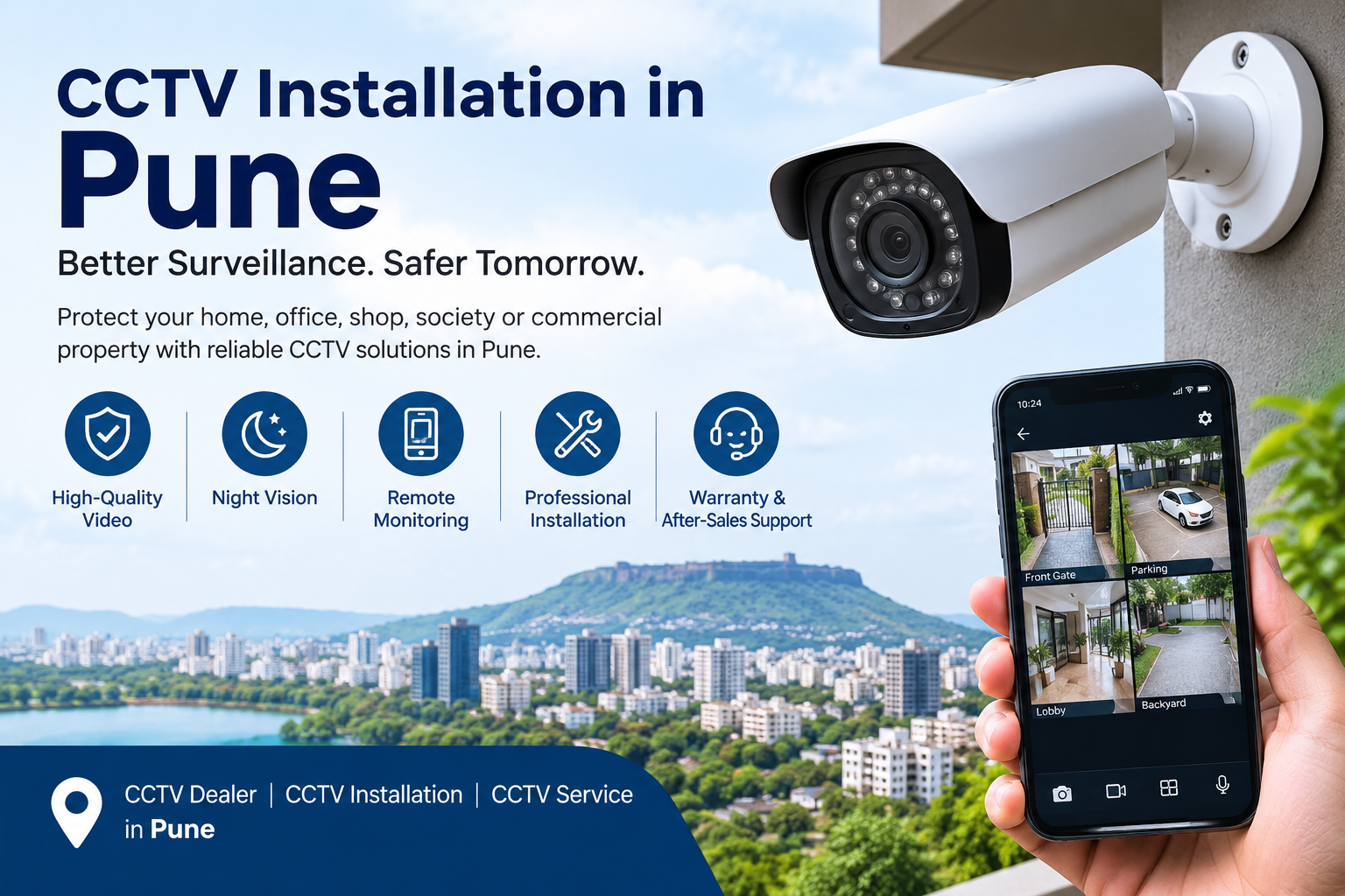 CCTV installation in Pune